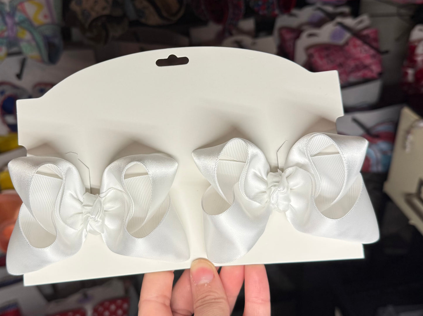 White Satin Piggies