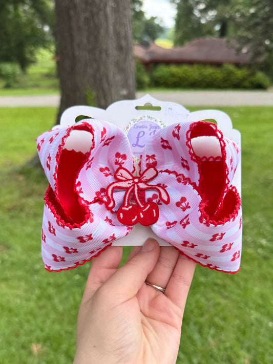 Cherry moonstitch