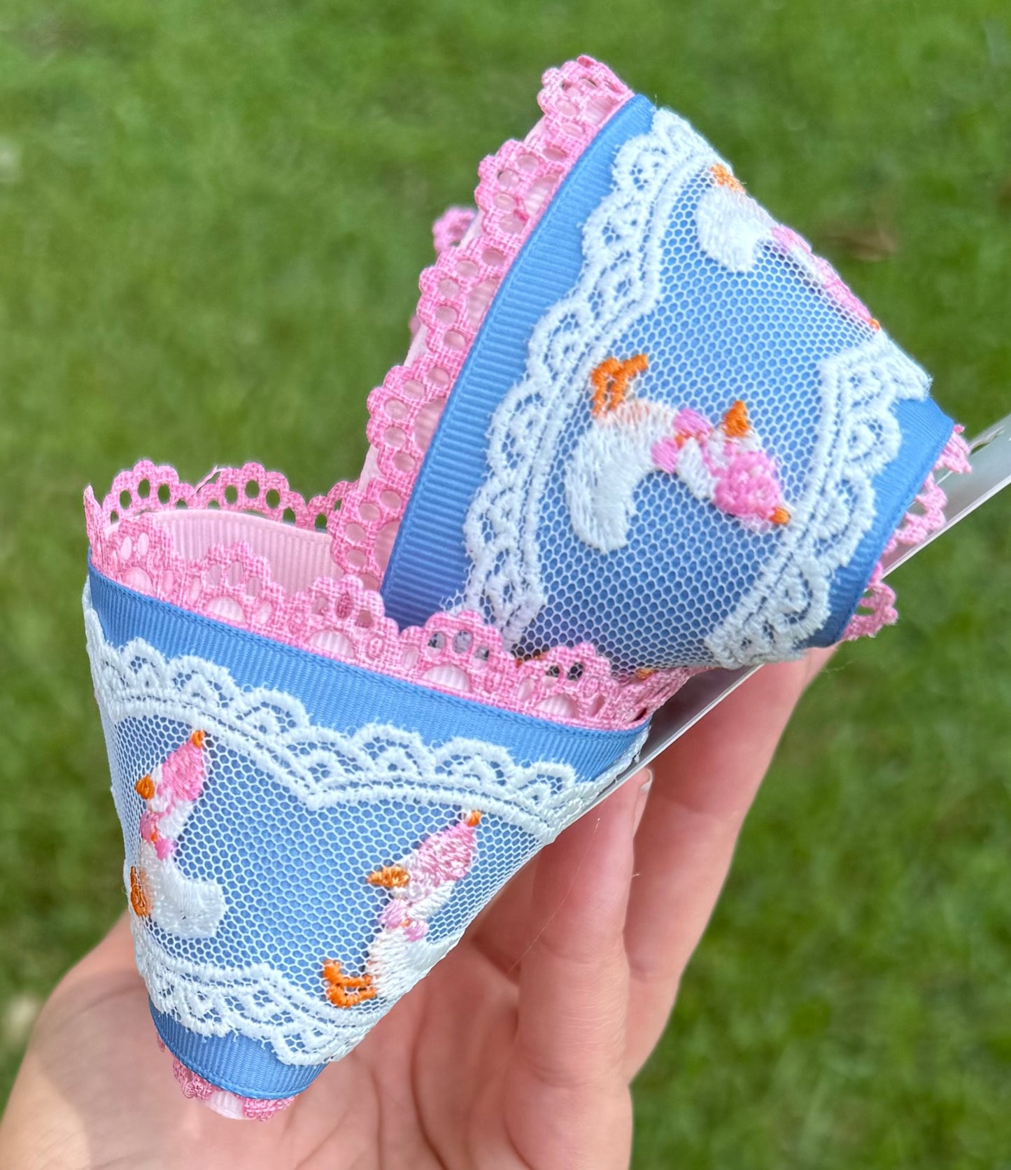 Party Goose Lace bow