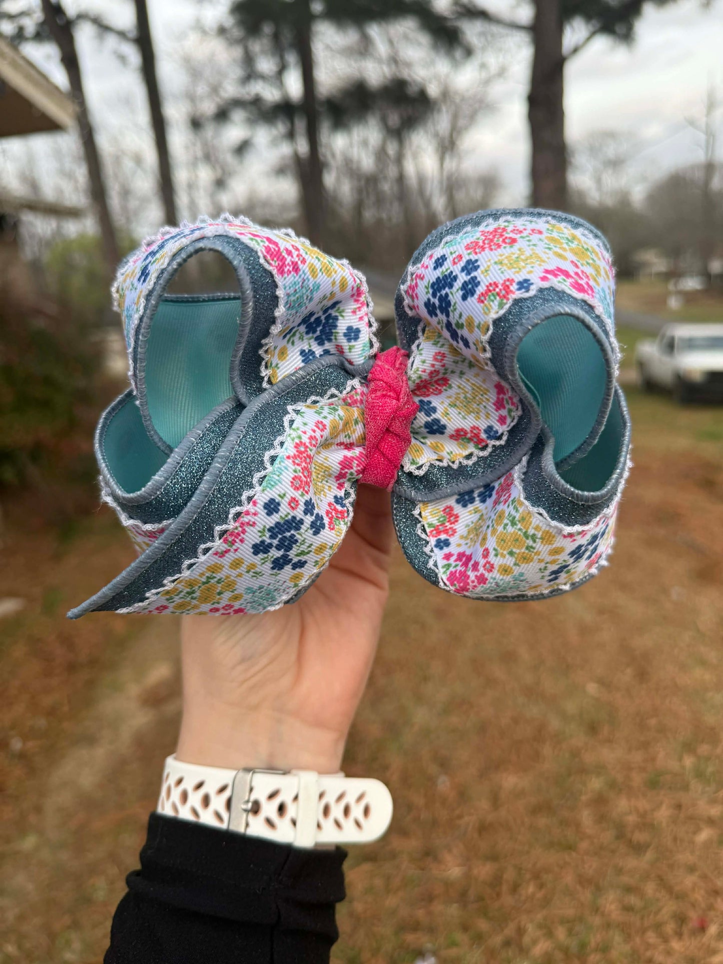 Floral Glitter