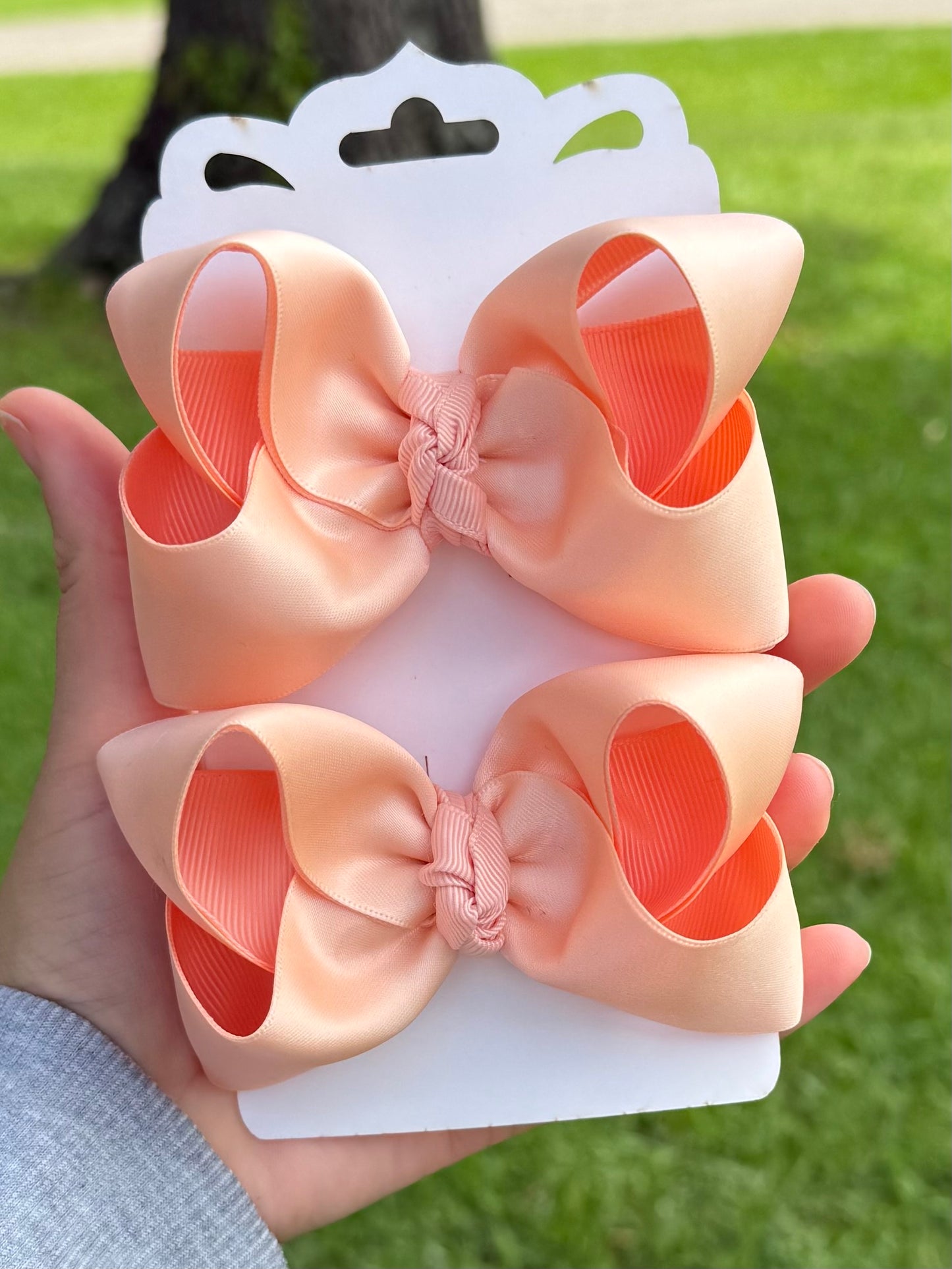 Solid Satin Piggies