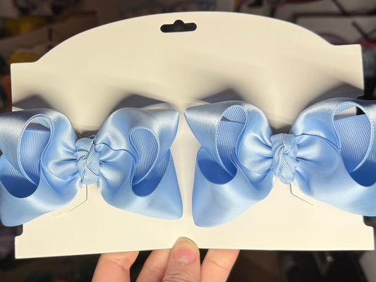 Dusty Blue Satin piggies