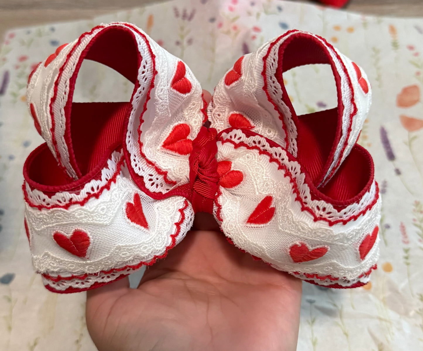 Grinch inspired Lace bow preorder