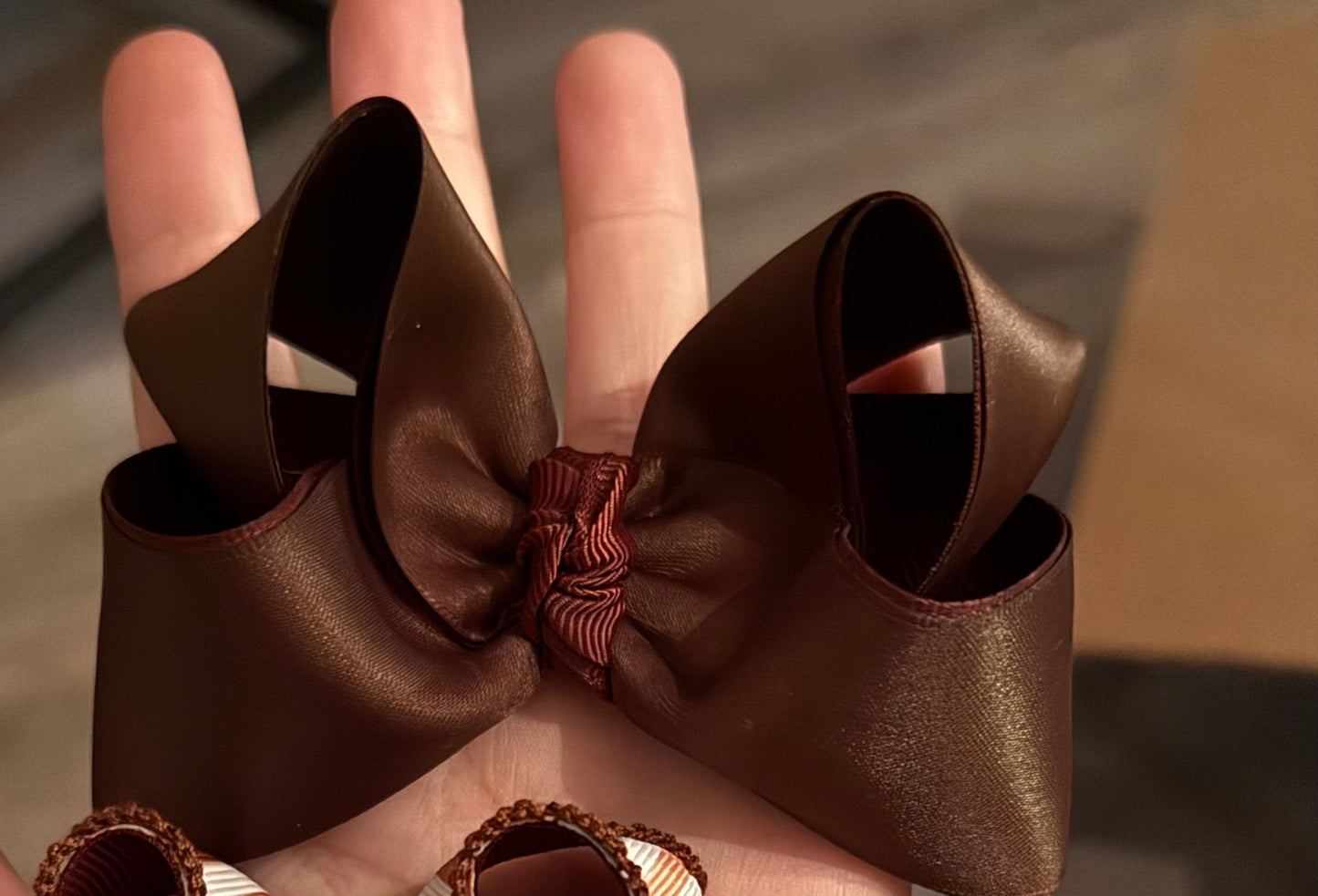 Solid Satin Piggies