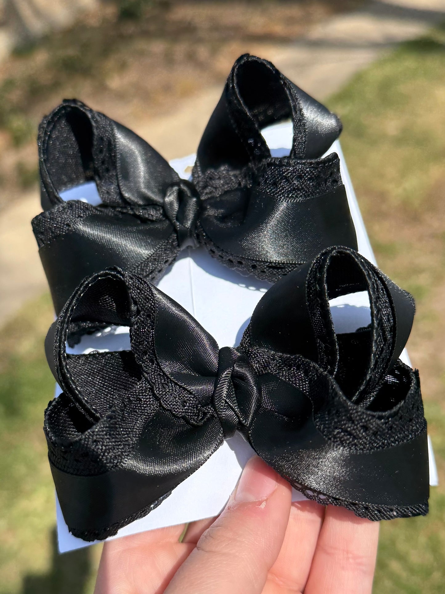 Satin piggies