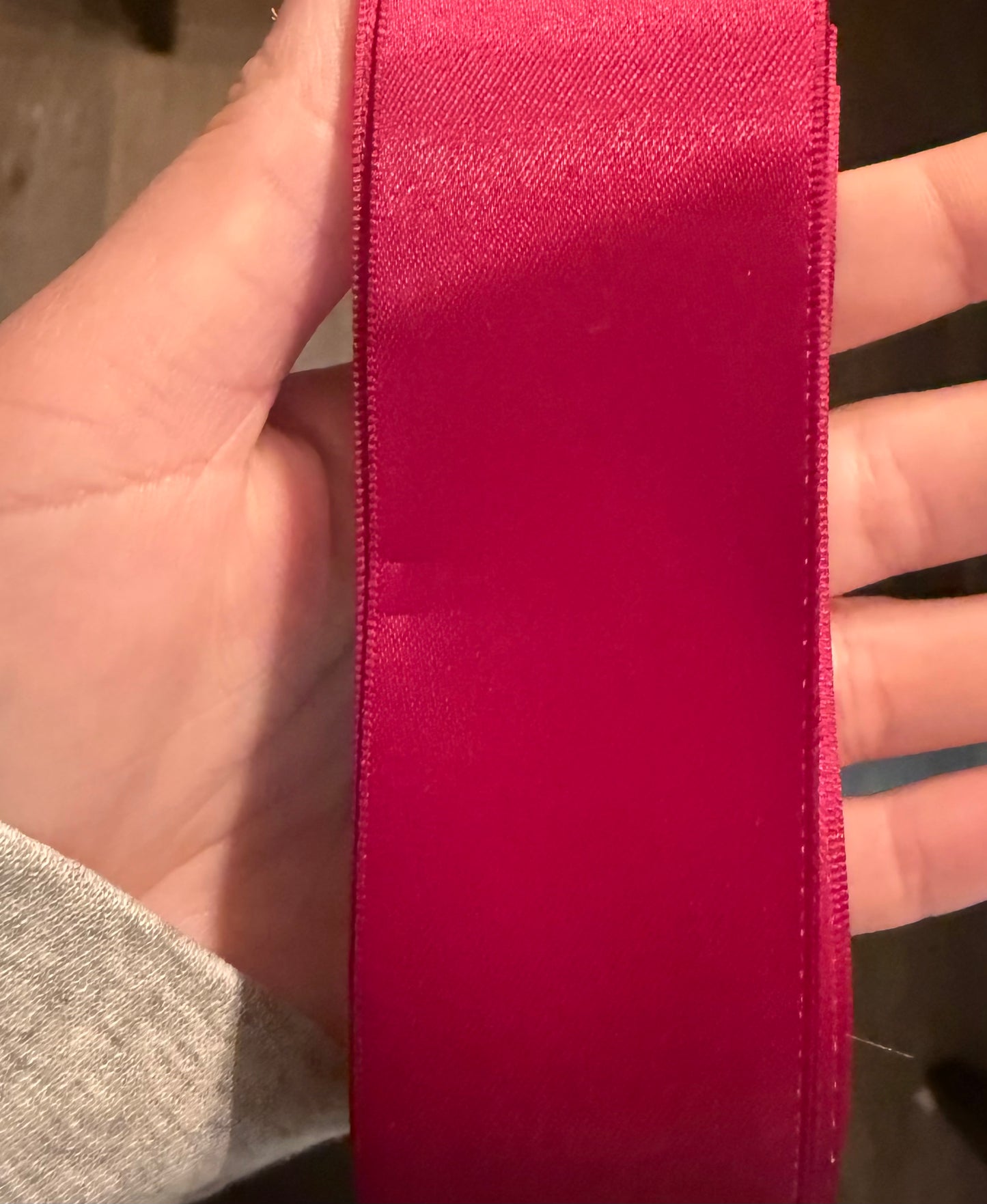 Maroon Satin Piggies