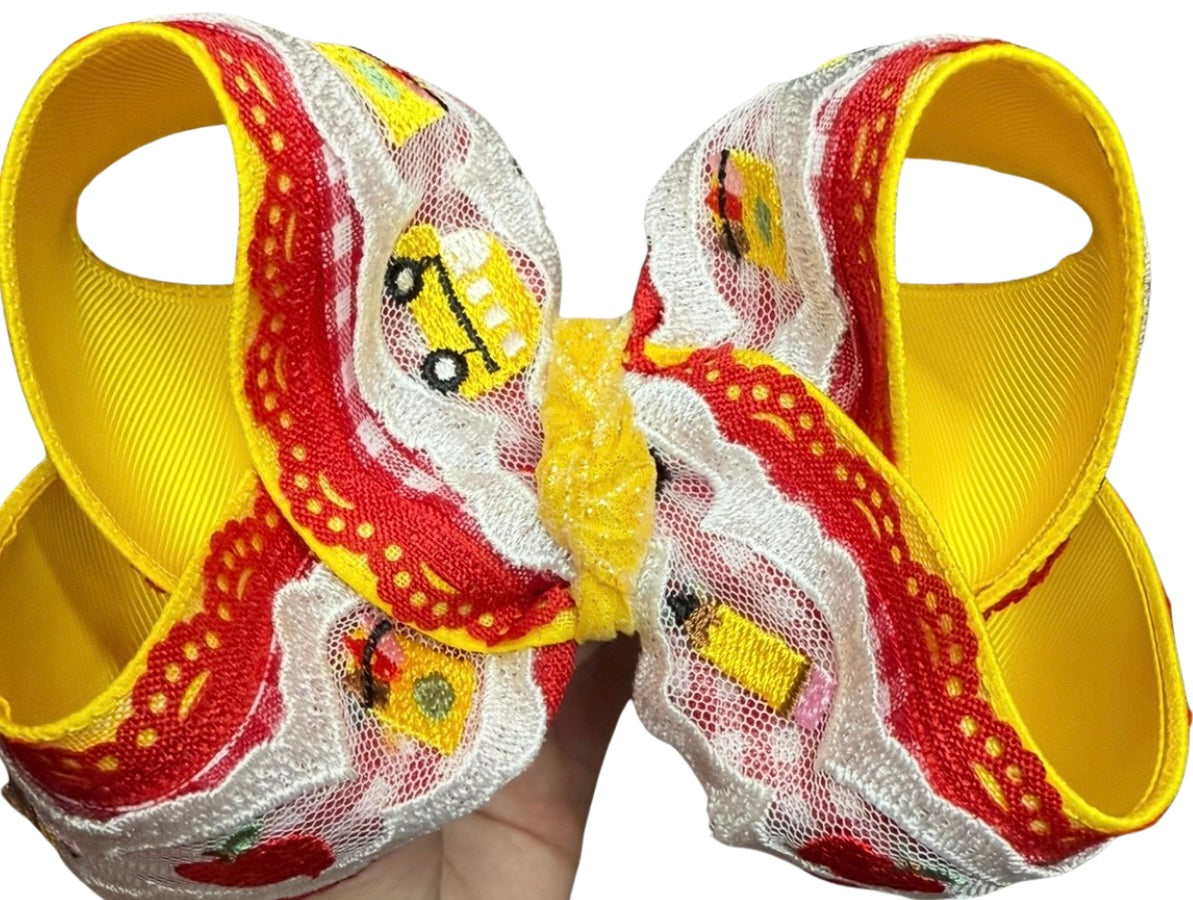 School lace bows