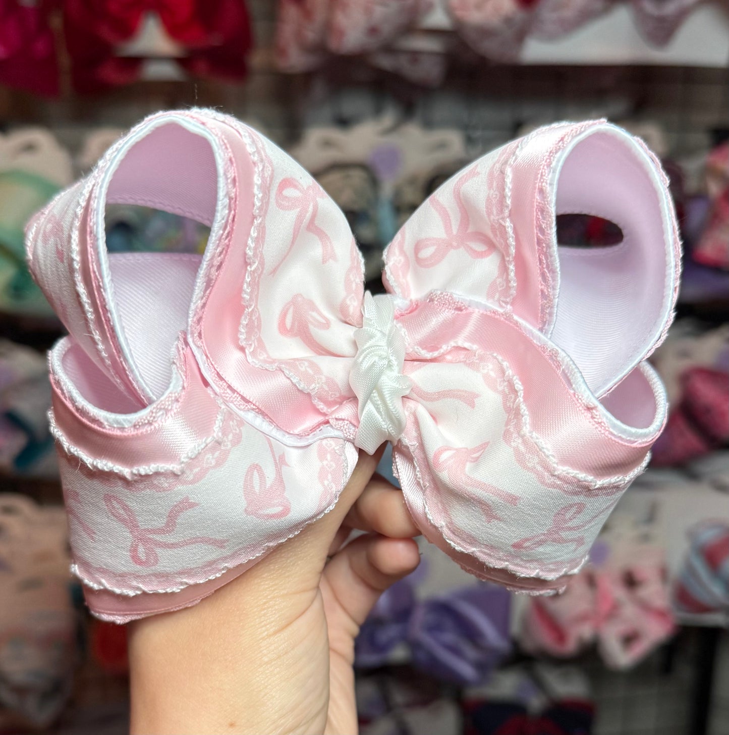 Texas house pink bows