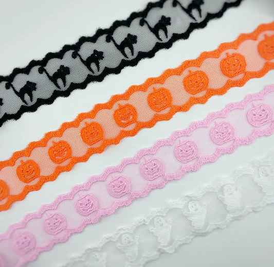 Halloween lace bows PREORDER