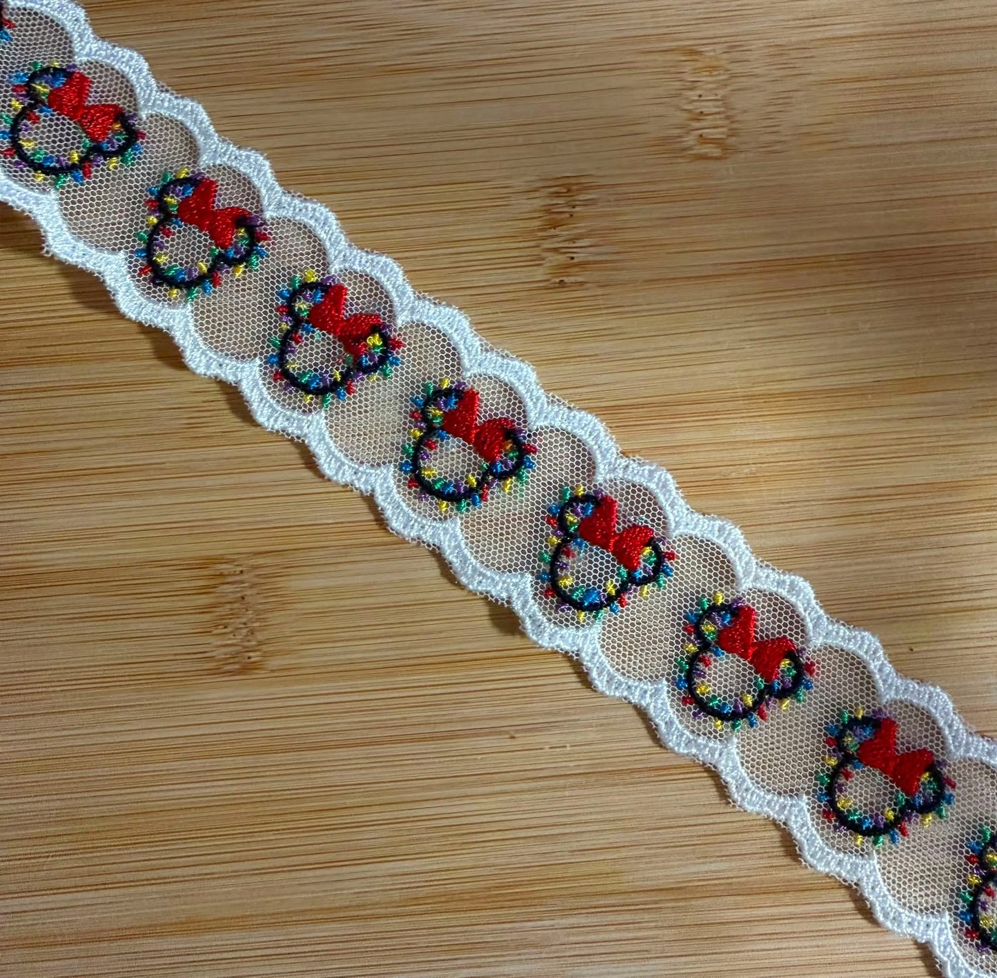 PREORDER Christmas Magic lace bow ETA October