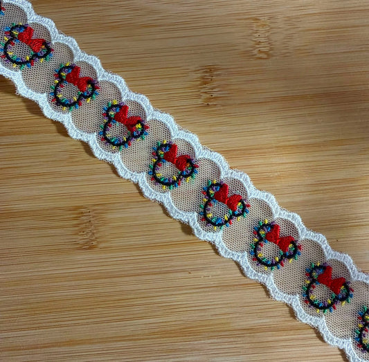 PREORDER Christmas Magic lace bow ETA October